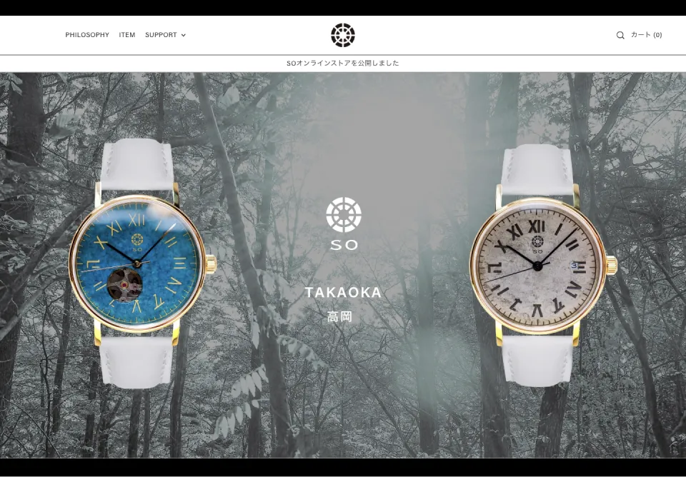 Japan腕時計ブランド SO時計販売ECサイト｜Shopify ECサイト